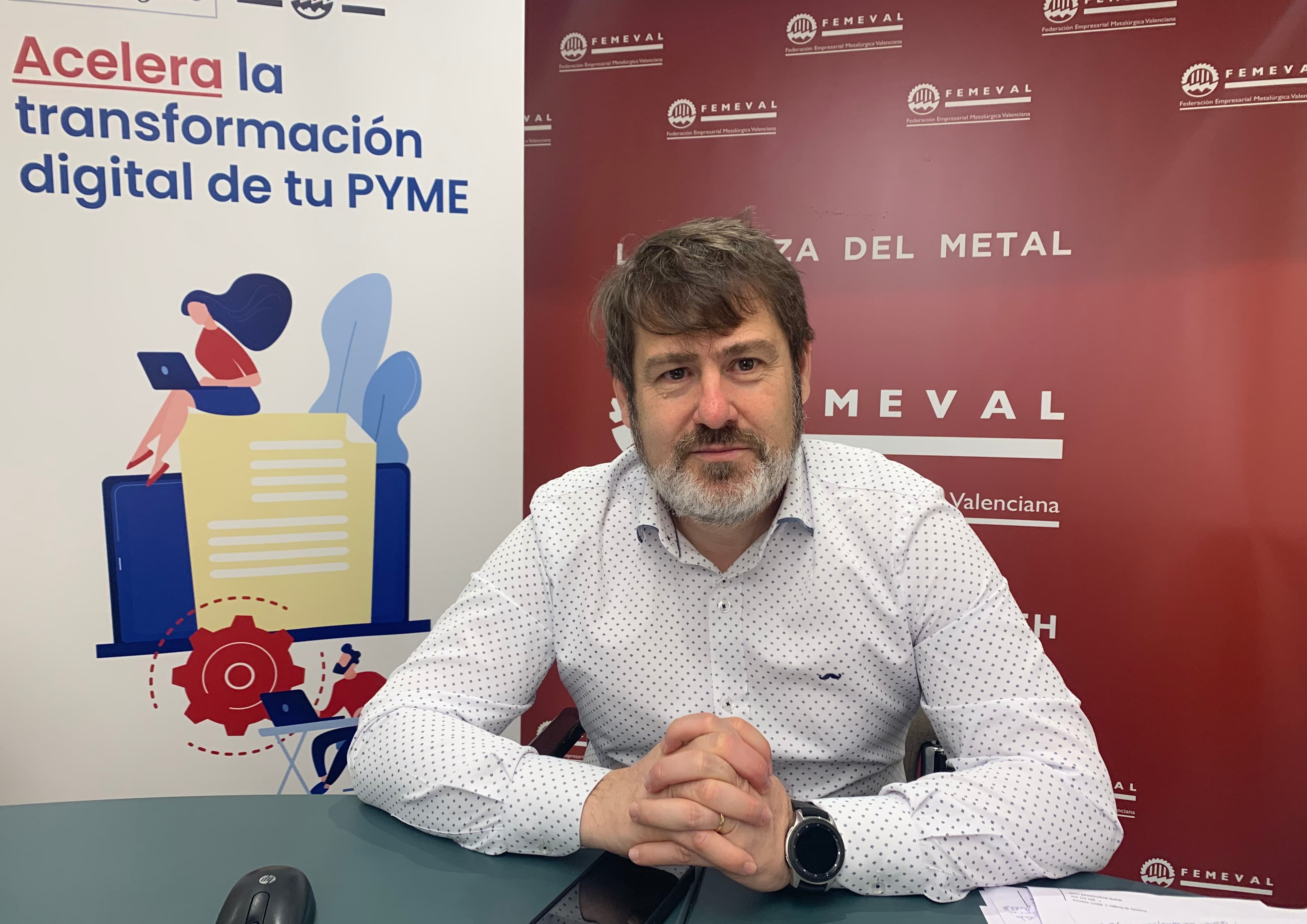 Marcel Cerveró, responsable de OAP FEMEVAL: "Los profesionales de ingeniería informática pueden ayudar a otras empresas a identificar necesidades digitales, asesorar y acompañar en el proceso de implantación"
